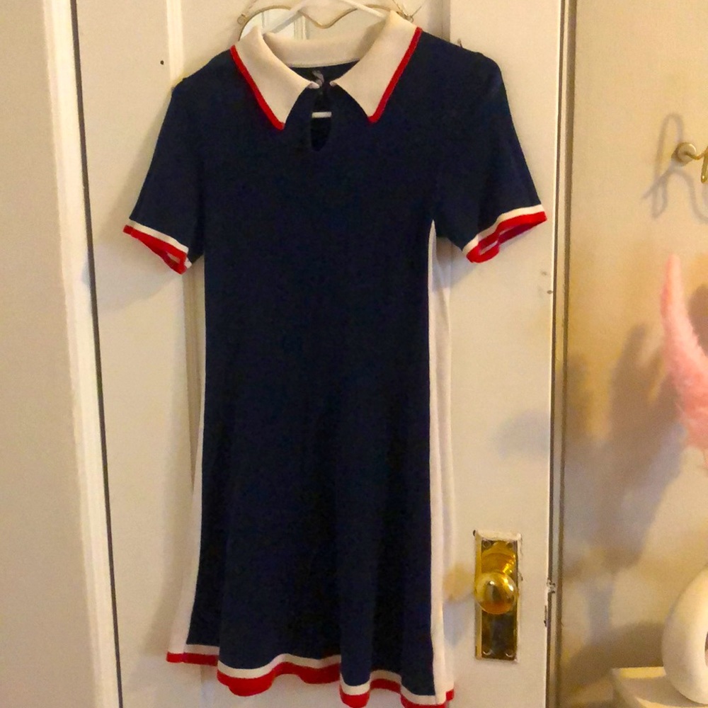 SAILOR STYLE MINI DRESS